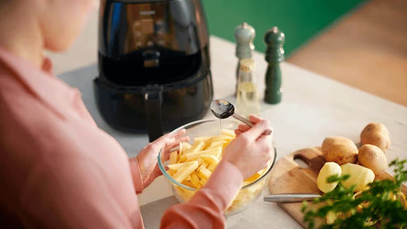 طرز استفاده از سرخ کن بدون روغن تفال در وبزینر