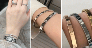 خرید دستبند نقره ژ